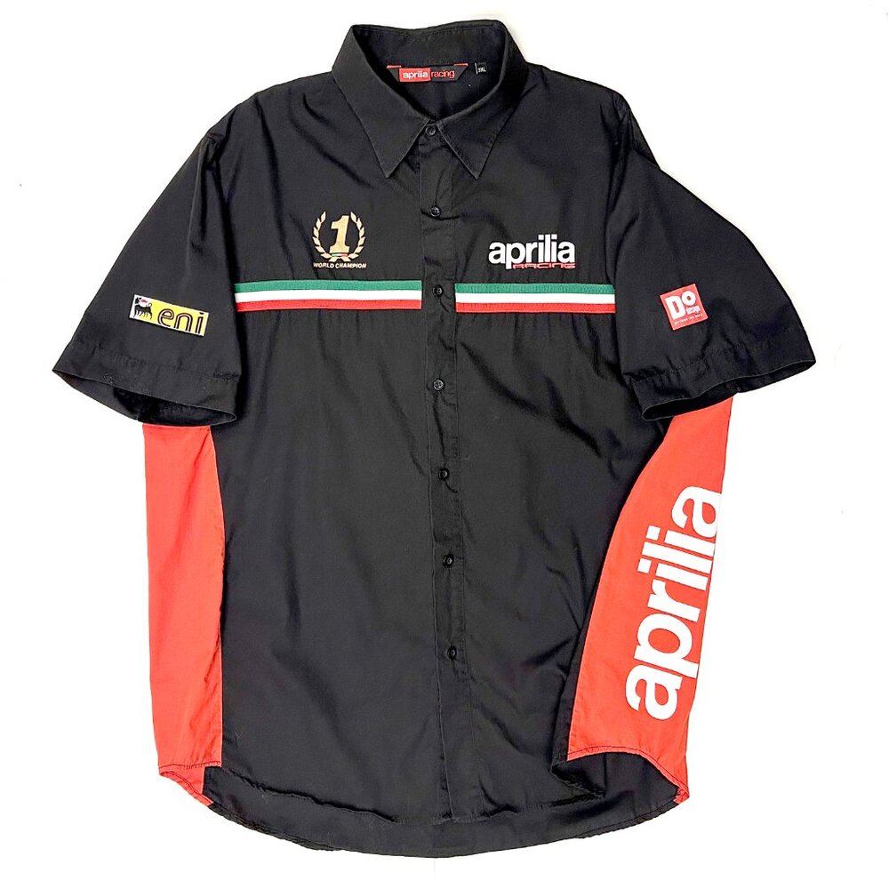 Official Aprilia Racing Team Shirt WSBK World Champion Pit Crew Motorcycle XXXL